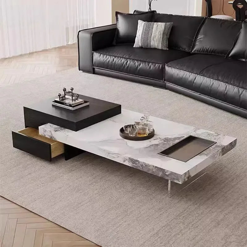 Coffee Table Luxury Nordic Living Room Modern Side Table Minimalist Center Writing Mesa Auxiliar Home Furniture