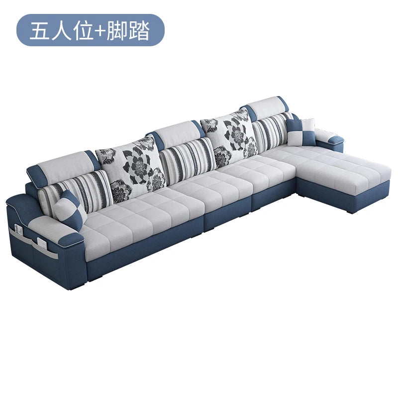 Designer Luxury Outdoor Sofa Relaxing Mid Century Nordic Sectional Living Room Sofas Couch Lazy Divano Lounge Suite Furniture