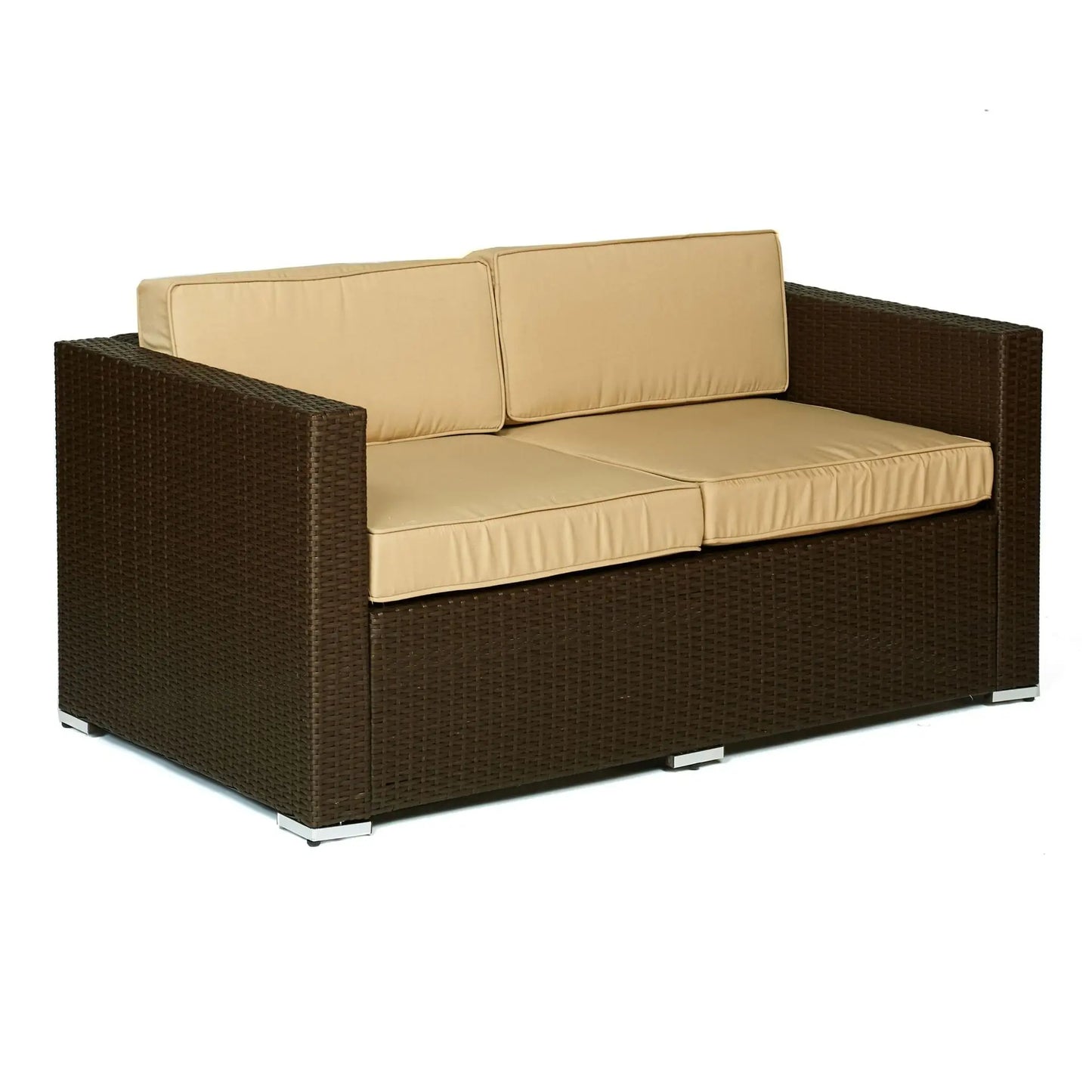 Outdoor rattan sofa combination U-shaped corner courtyard garden balcony hotel