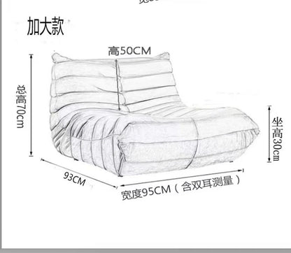 Super cool single seater caterpillar sofa, fashionable, luxurious, and grand, is a super good household decoration that is neede