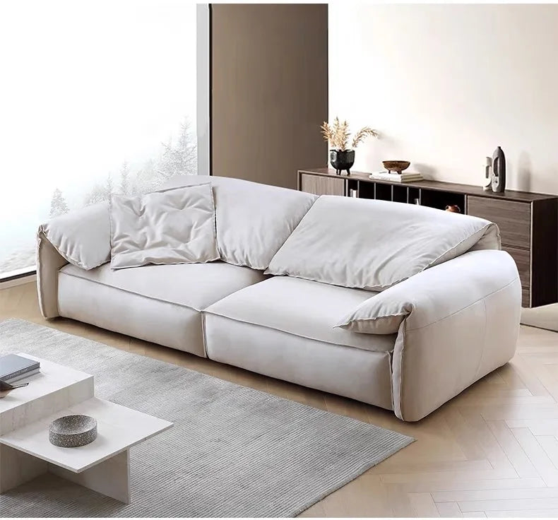 Luxury Italian Nordic Sofa – Minimalist Large Modern Lounge Chaise