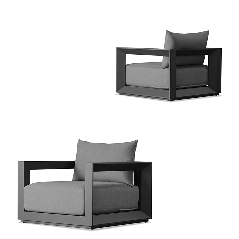 Outdoor Suit Factory Hot Sale Outdoor Aluminum Villa Patio Modern Waterproof Sofa Set