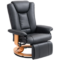 Relaxing armchair swivel TV armchair with reclining function and footrest load capacity up to 150 kg TV armchair made