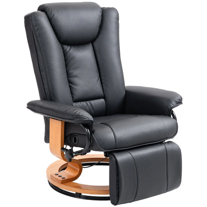 Relaxing armchair swivel TV armchair with reclining function and footrest load capacity up to 150 kg TV armchair made