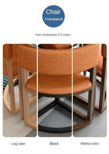 Round Mobile Dining Tables Set Kitchen 4 Chairs Center Wood Table Extendable Luxury Floor Mesa Comedor Home Furniture