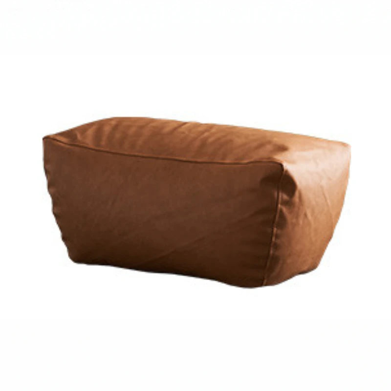 OTAUTAU 1-2 Seat Faux Leather Bean Bag Cover Couch Armchair Pouf Beanbag Cover SF433【No Filler!Need Buy Filler Yourself !】
