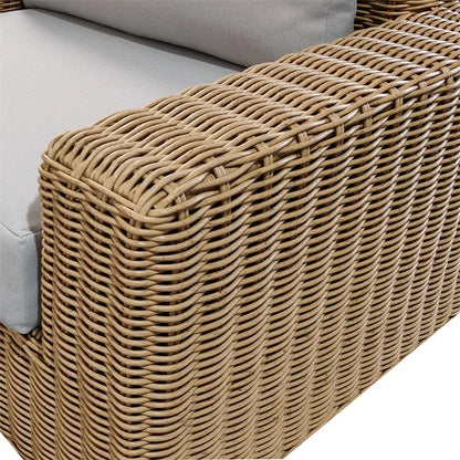 New Arrival Outdoor Rattan Sofa Set Morden 4PCS Sofa Set With Cushion for Garden Patio