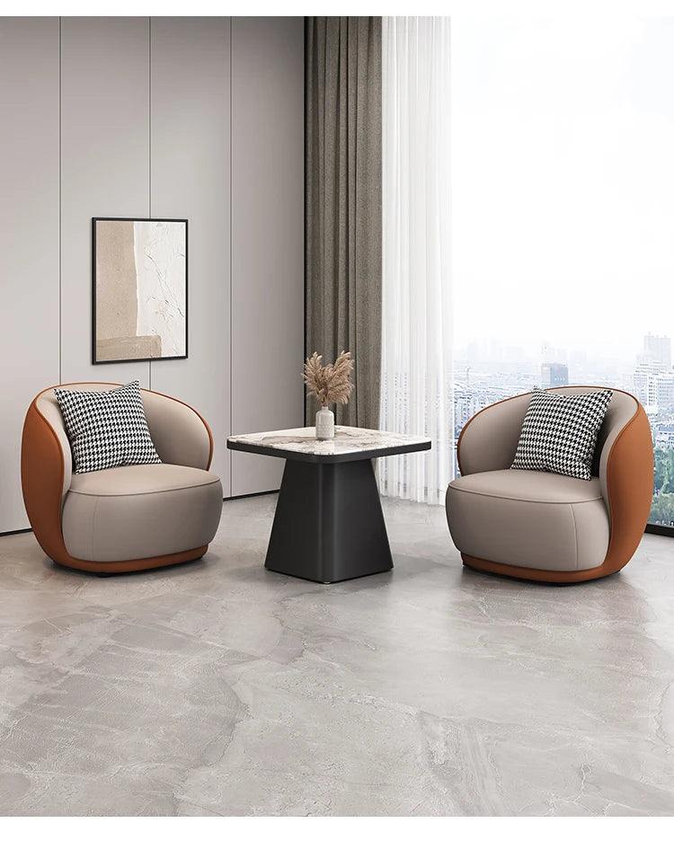 Lounge Modern Set Of 2 Chairs Nordic Modern Stools Table Luxury Office Reception Sedie Da Soggiorno Living Room Furniture