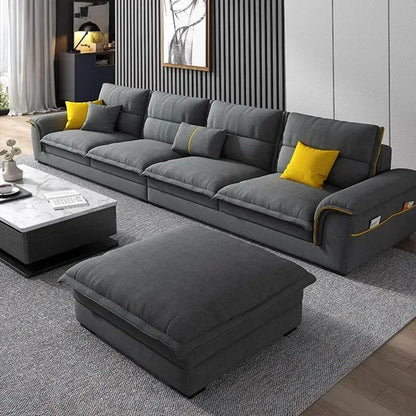 Storage Relax Puff Sofa Sectional Simple Double Nordic Daybed Puffs Sofa Set Lazzy Cushion Salon Meuble Home Furniture