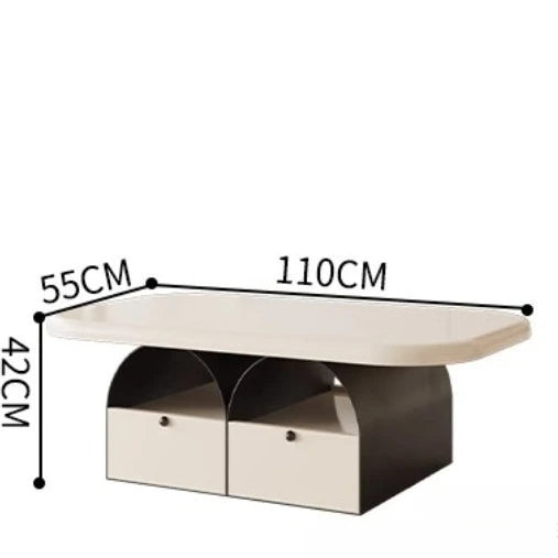 Nordic Fabric Sofa Office Business Reception Sofa Coffee Table Combination Beauty Salon Negotiation Leather Sofa