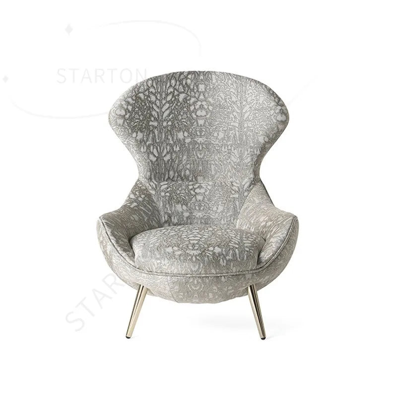 Robert Tufted Lounge Sofa Chair Various Reception Cozy Armchair Hospitality Beauty Salon Recliner Leisure Chair for Home Villa