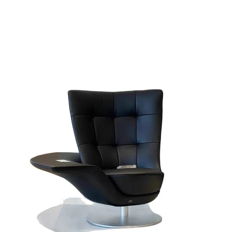 FRP Creative Armrest Rotating Leisure Chair Villa Hotel Reception Chair
