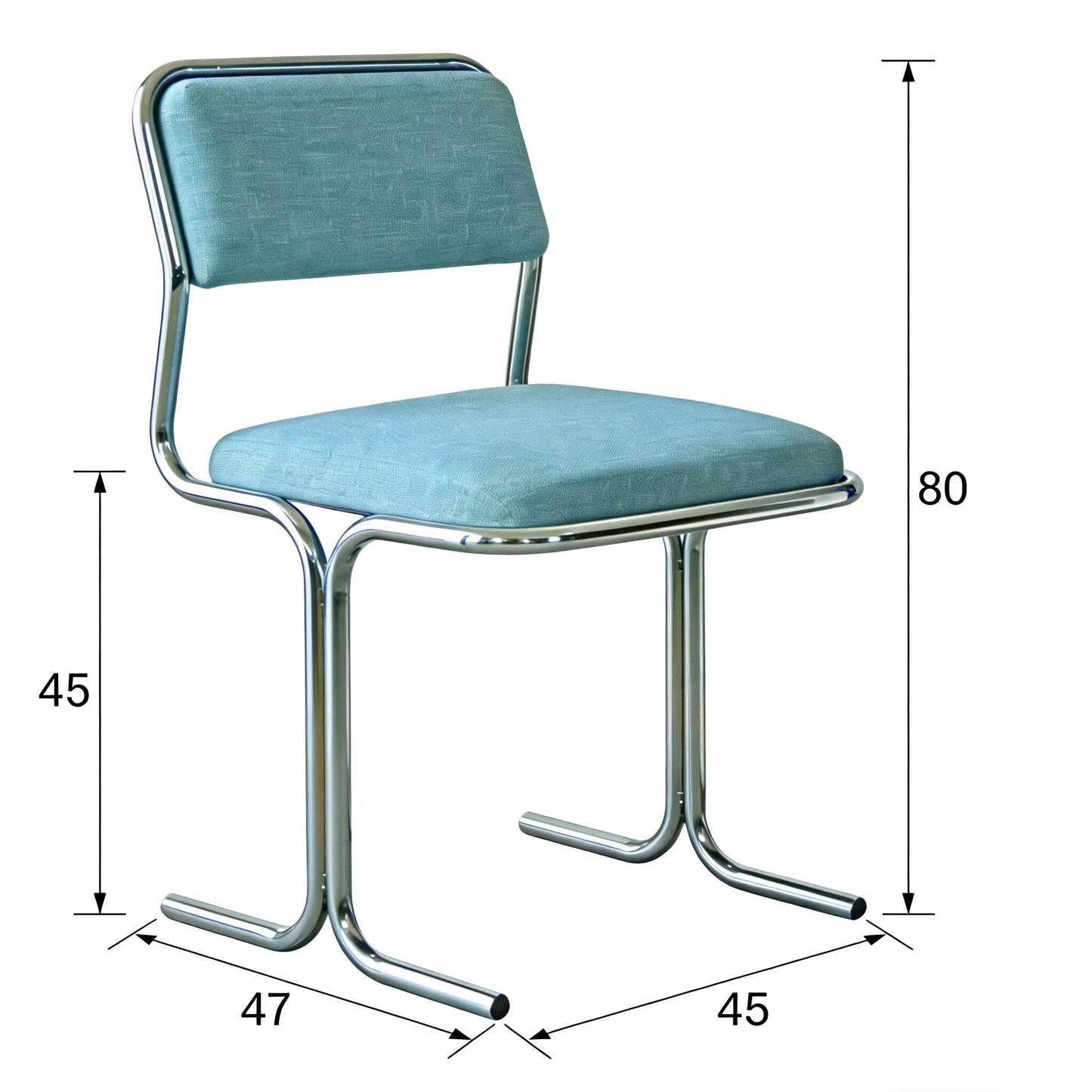 Living room chairs Bauhaus dining chairs modern leisure chairs furniture stainless steel island chairs designer backrests dressi