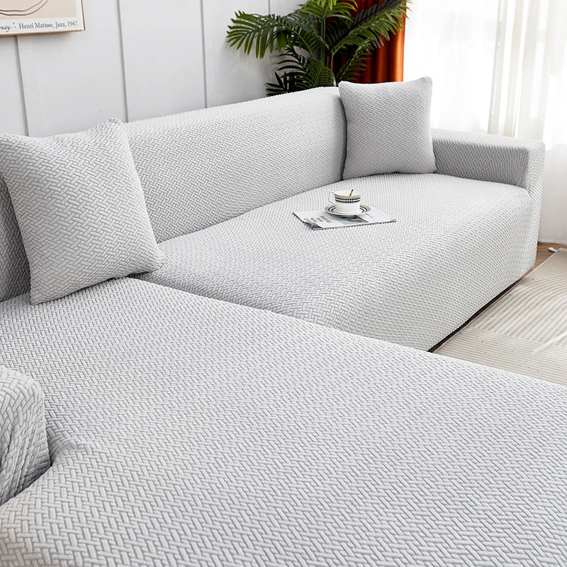 1 PC Jacquard Sofa Cover dustproof Sofa Cover For Living Room Protector Removable Washable Slipcover