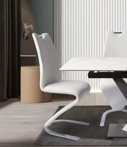 Designer Fancy Nordic Dining Chairs Luxury Kitchen Elegant Occasional Modern Chair Accent Design Chaises Salle Manger Furniture