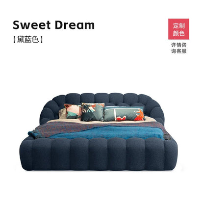 Lounge Clear Bed Decoration Beauty Room Decor Large Size European Sun Sleeping Bed Safe Letto Matrimoniale Trendy Furniture