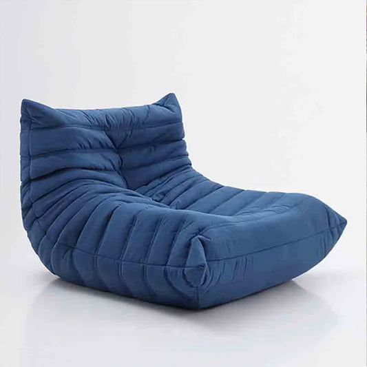 Single Seated Foam Sofa Armless Floor Sofa Lazy Couch Living Room Bedroom Balcony Leisure Chair Reading Chair Fireside Chair
