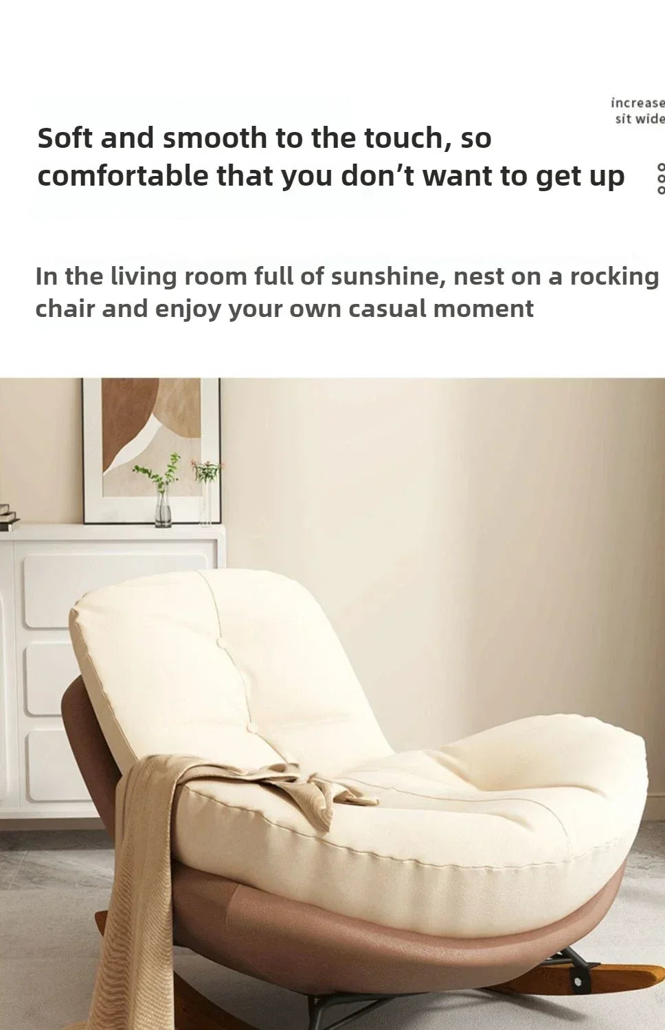 Sofa Penguin Rocking Chair Adult Lounge Chair Adult Living Room Snail Balcony Home Indoor Leisure Rocking Chair Recliner