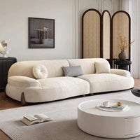 Floor Grande Living Room Sofas Wood Legs Relax Reception Recliner Sofa Minimalista Japanese Divani Soggiorno Furniture Modern