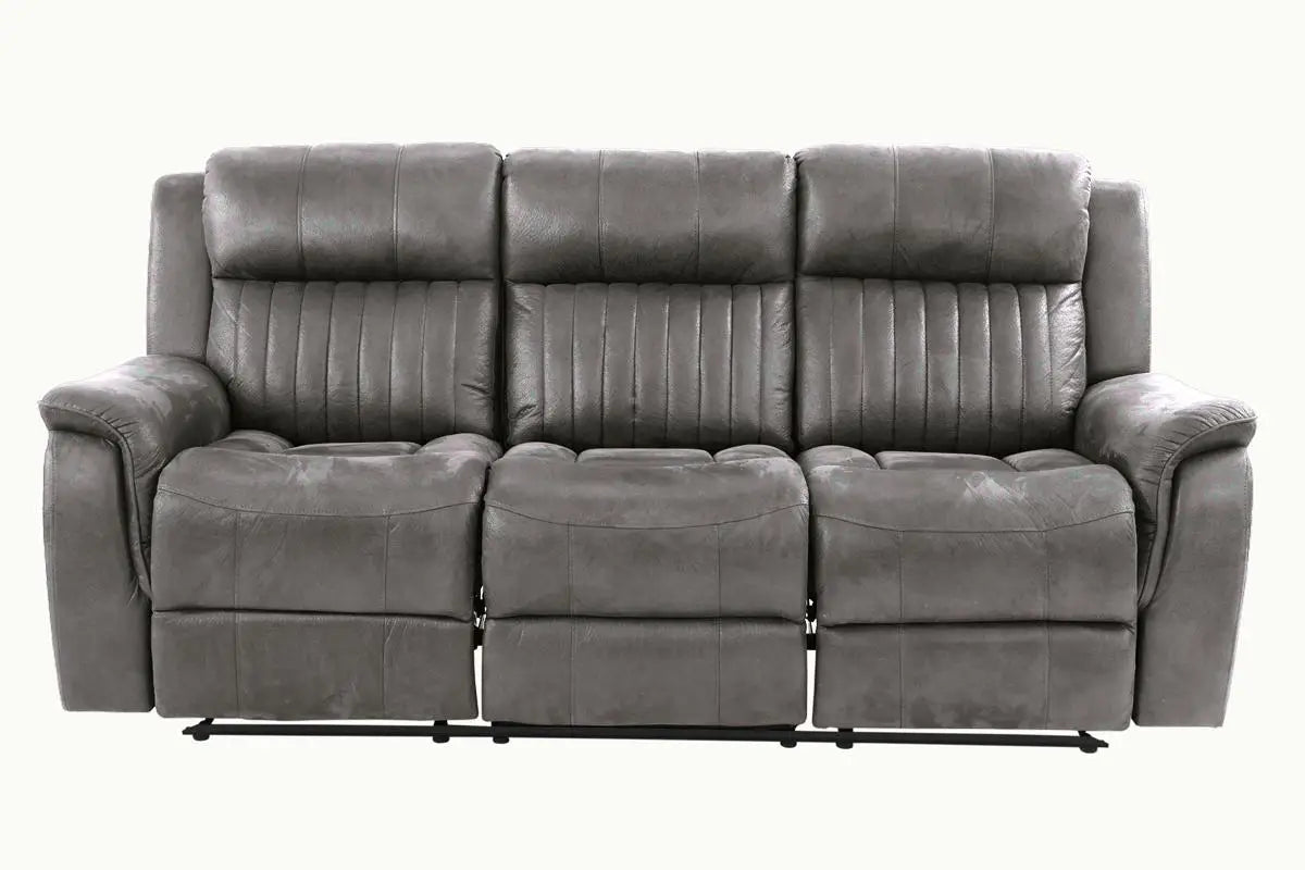 Furniture for Home Cinema Chair Wholesale Manual Motion 3 Seat Reclining Recliner Sofa Couch Living Room