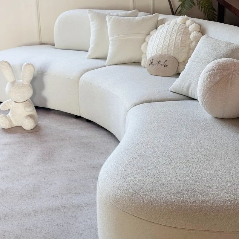 Apartment Lounge Sofas Living Room Multifunction Sectional Curved Sofa 3 People Bedroom Woonkamer Banken Home Accessories