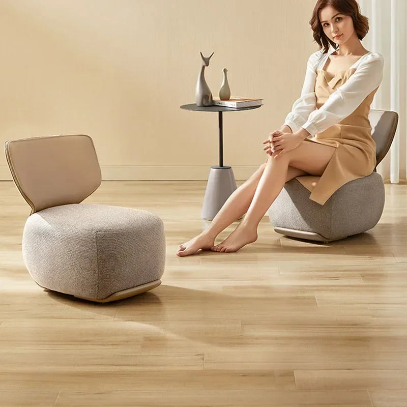 Designer Unique Living Room Chairs Antiques Ergonomic Banquet Relax Dining Chairs Luxury Foldable chair Modernos Furnitures