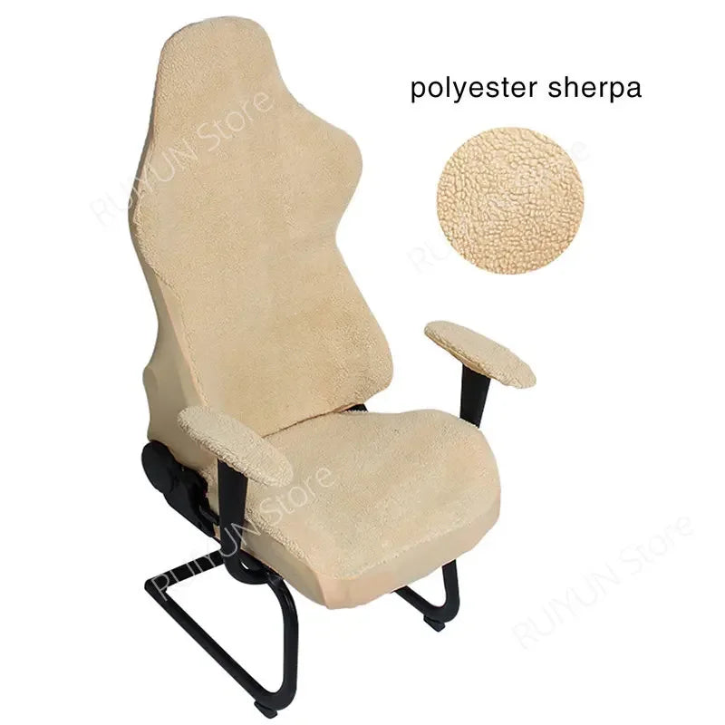 Hot Sale Office Chair Slipcover Spandex Seat Cover for Computer Chair Slipcover Armchair Gaming Chair Cover(no Chair)
