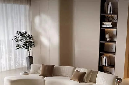 Italian minimalist special-shaped curved fabric sofa villa club small apartment living room home simple designer SOFA