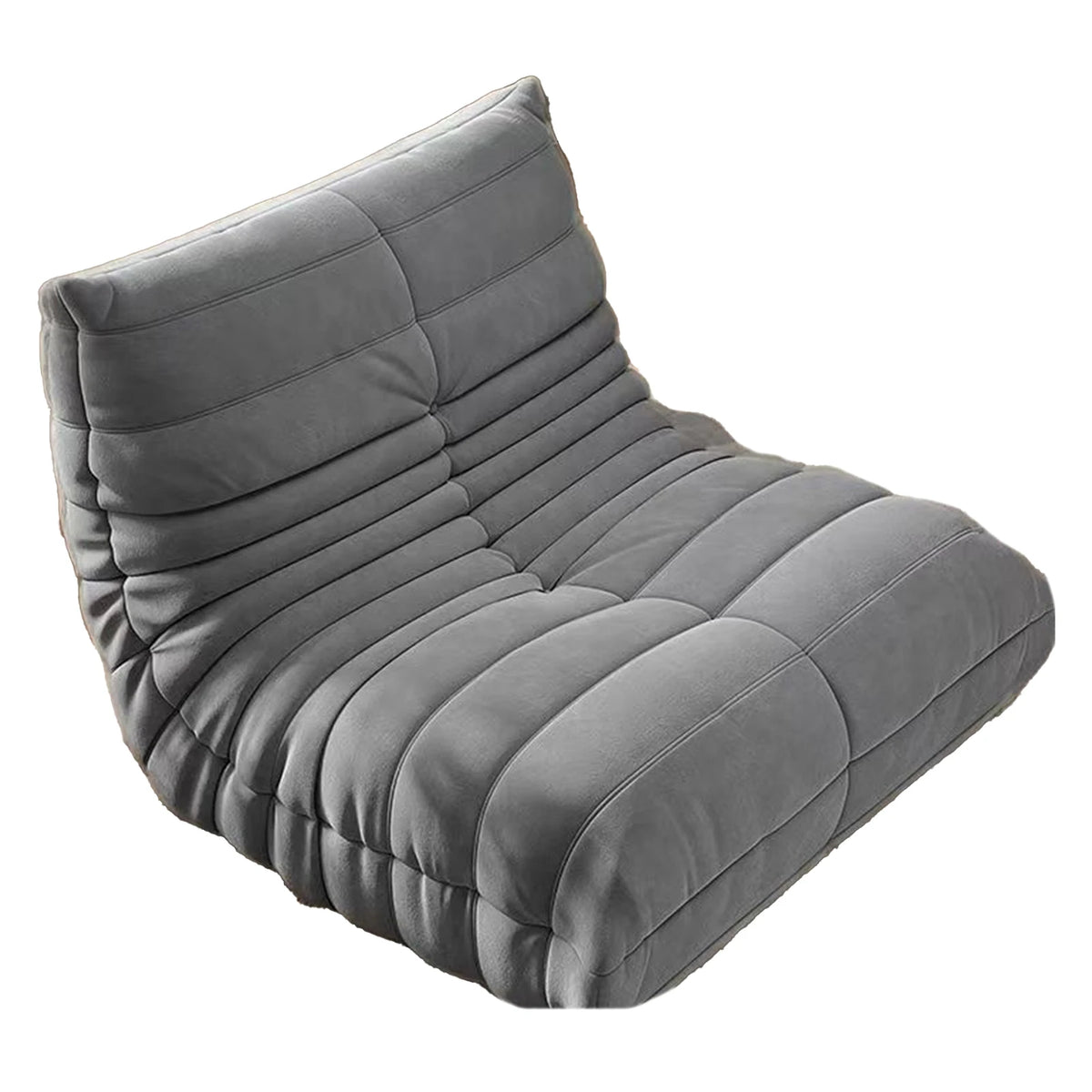 Lazy Floor Couch Caterpillar Sofa Chair Soft Living Room Sofa Recliner Bedroom Balcony Leisure Single Sofa Fireside Chair