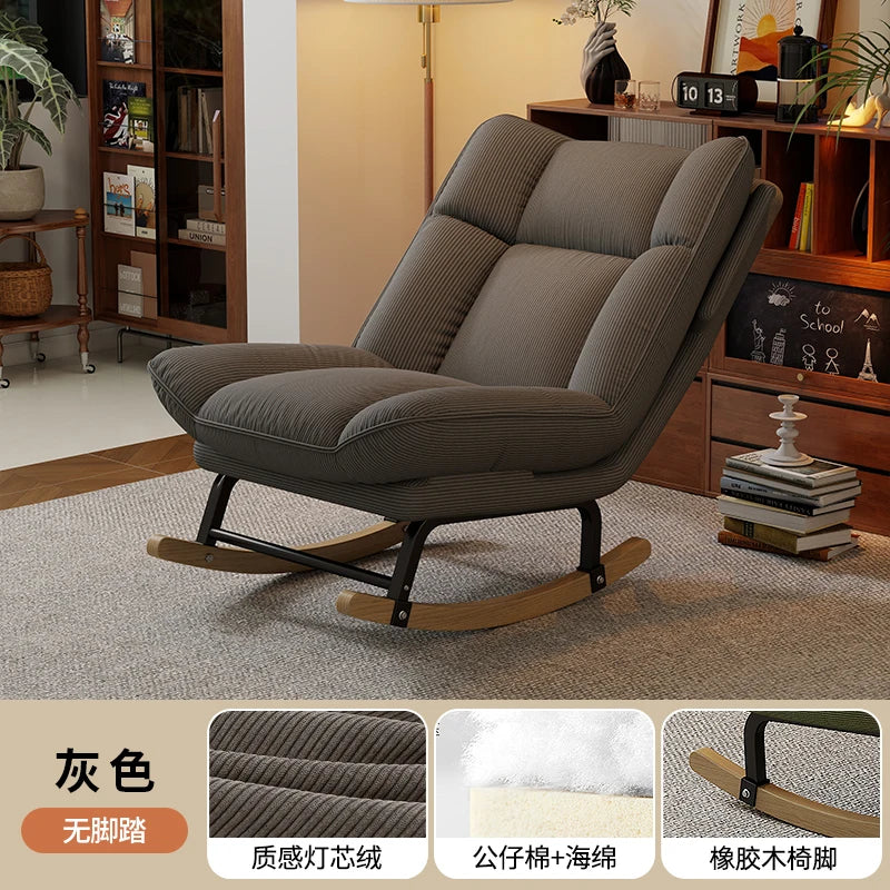 Swinging Chair for Lounging or Sleeping,lazy Sofa Lounge Chair,Rocking Chair,balcony,living Room,leisure Chair for Home Use