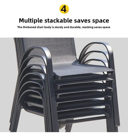 Outdoor, Leisure, Wrought Iron, Backrest Chair, Courtyard, Terrace, Chair, Stool, Living Room, Bedroom