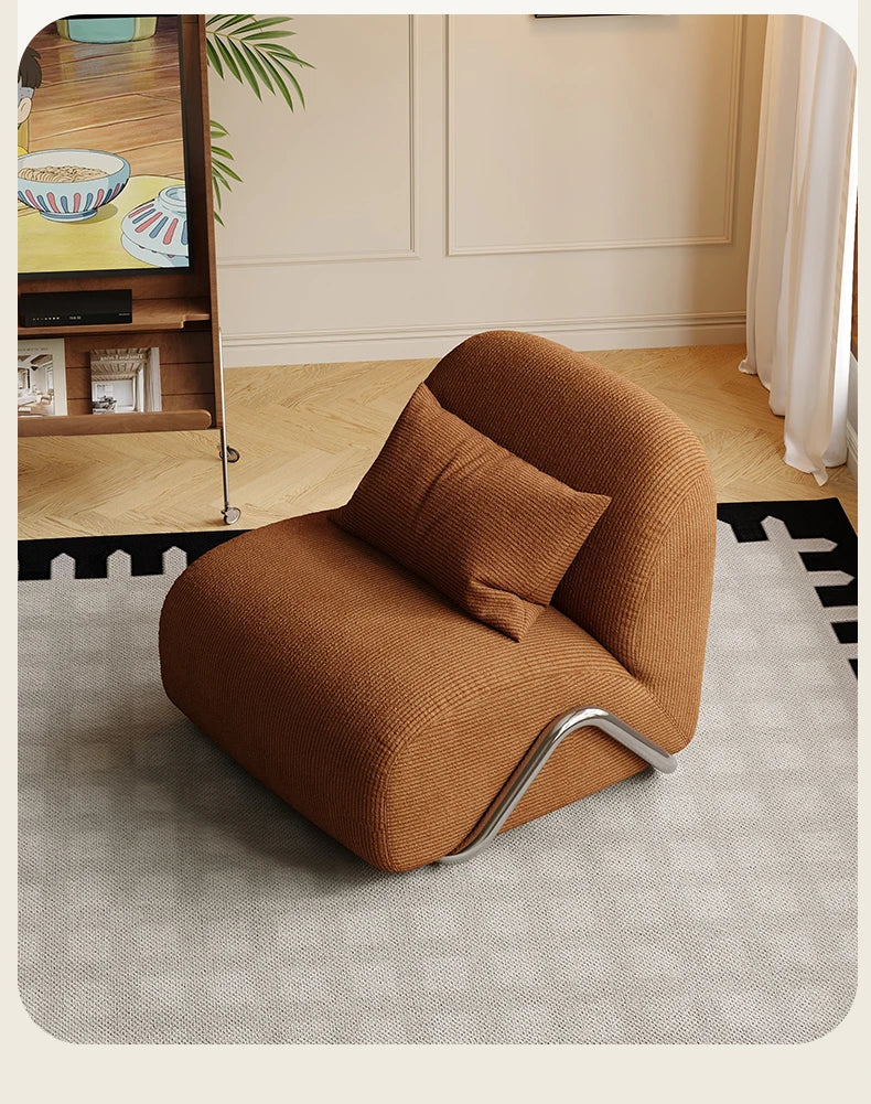 X2 medieval style advanced sense living room casual retro lazy carriage sofa single sofa chair