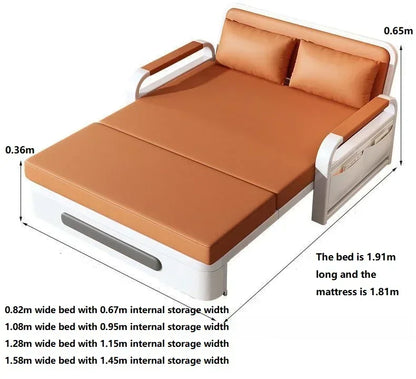 Fresh foldable home sofa fold bed furniture sofa set living room furniture minimalist sofa bed foldable lazy