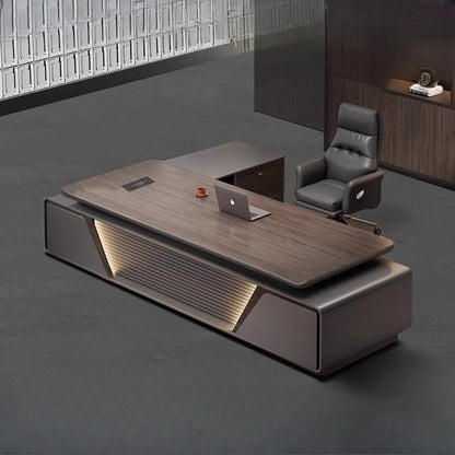 Luxury L Shaped OfficeDesks Home Office Writing Desk Modern Computer Desks With Drawers Mid Century Executive Desk Accessories