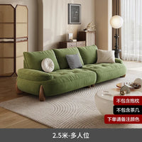 Luxury Green Living Room Sofa Modern Nordic Design Reclinable Sectional Muebles De Sala Stylish Home Furniture Decorr Space