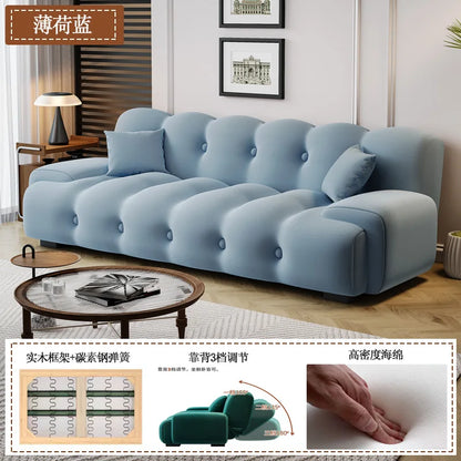 Minimalist Designer Living Room Sofas Versatile Nordic Puff Living Room Sofas Lounge Modern Divano Moderno Home Furniture