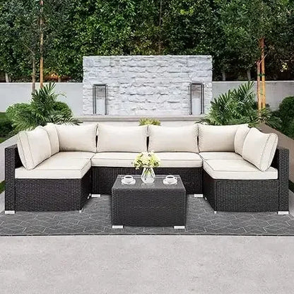 Patio Furniture Set Outdoor Conversation Set Sofa Garden