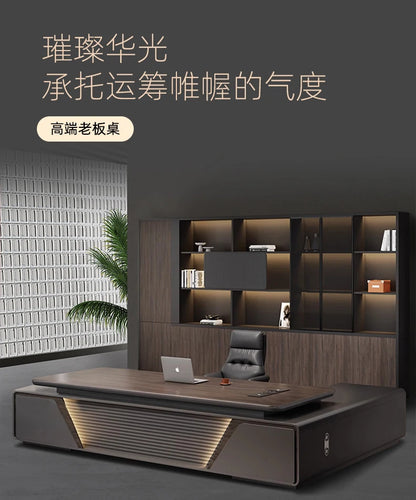Luxury L Shaped OfficeDesks Home Office Writing Desk Modern Computer Desks With Drawers Mid Century Executive Desk Accessories