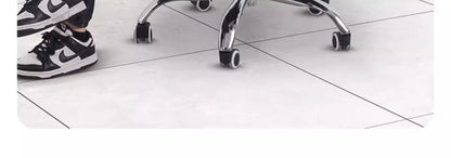 Ergonomic Reclining Office Chair with Footrest PU Leather Executive Swivel Computer Desk Chair Aluminum Base for Home Office