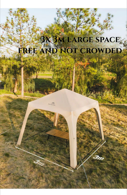 MOUNDAINHIKERInflatable Dome Outdoor Camping Waterproof Portable Tent Multiple People Large Capacity Park Sunscreen and Sunshade