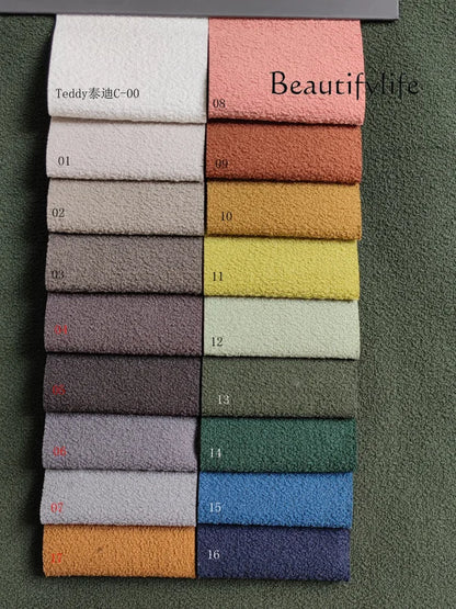 X Modern Sectional Sofa Set Furniture Velvet Fabric Round White Living Room Couch Apartment Modular Semi-circular Sofa