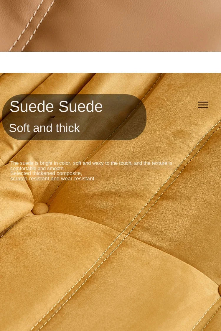 Caterpillar Togo Single Recliner Lazy Sofa Wabi-Sabi Style for Living Room Bedroom Balcony Leisure Reclining Sleep 78x103cm