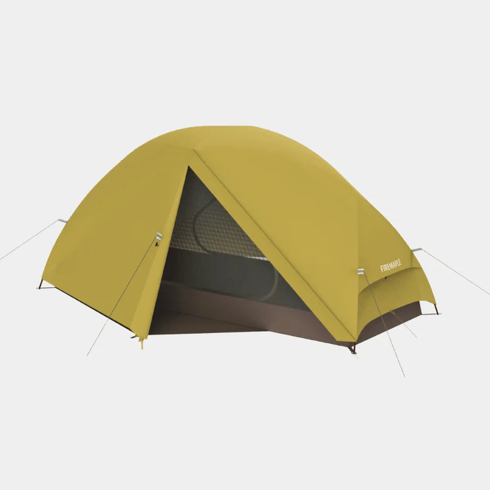 Fire-Maple Tropics Ultralight Backpacking Tent 1 Person 20D Waterproof Mountaineering Cycling Easy Setup Hiking with Camping Cot