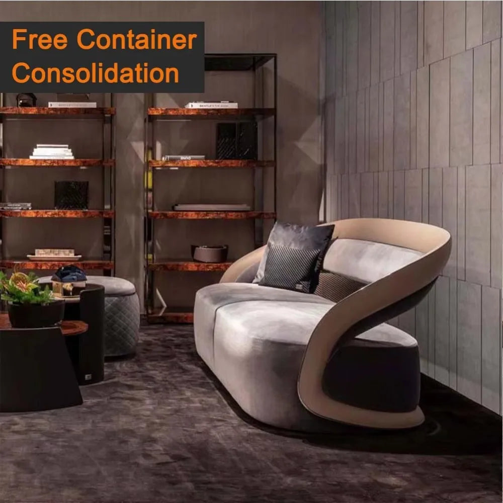 Office Sofa Luxury Living Room Modern Hotel Sofas Italian Classic High Quality Luxury Sofa Set