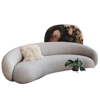 #*a forThrone Living Room Sofas Minimalist Curved Nordic Luxury Lazy Sofa Aesthetic Double Princess Muebles Entrance Hall Furnit