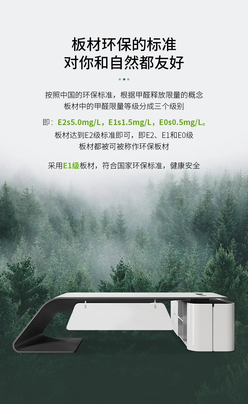 Adjustable Gaming Office Desk Organizers Storage Multifunctional Office Desk Lshaped Folding Escrivaninha Commercial Furniture