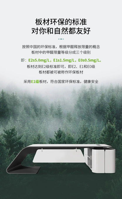 Adjustable Gaming Office Desk Organizers Storage Multifunctional Office Desk Lshaped Folding Escrivaninha Commercial Furniture