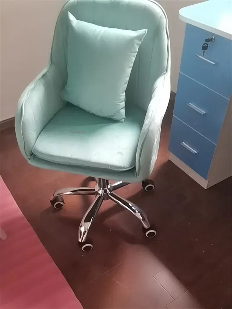 Modern pink Office Chairs Home Bedroom Leisure gaming chair for Office Furniture Comfortable Back Lift Swivel computer Chair K