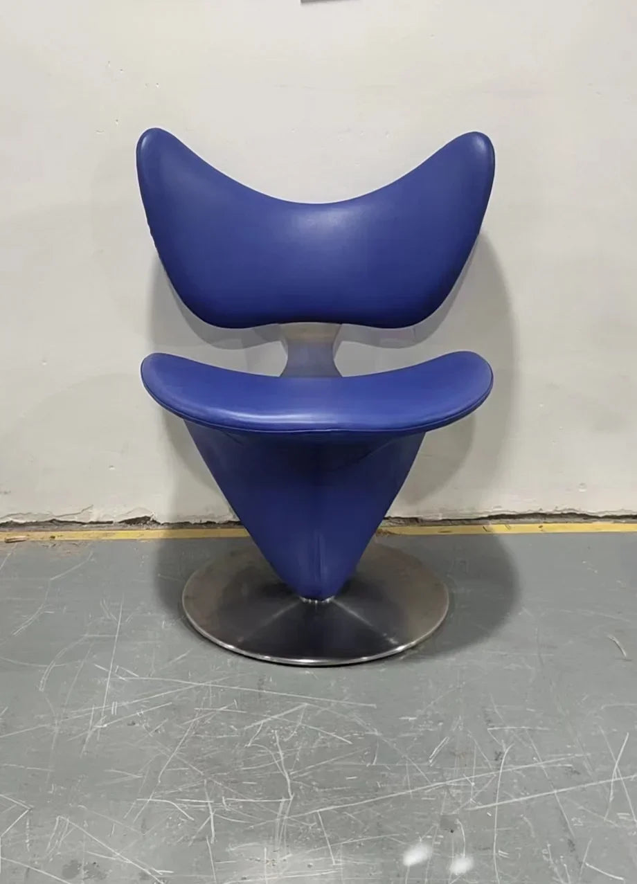 Nordic simple leisure chair light luxury creative design single sofa reception chair metal butterfly chair