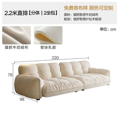 Classic Living Room Sofas Modern Minimalist Luxury Comfortable Decor Sofa Multifunctional Relaxing Adult Sillon Cama Furniture